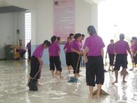 เทศบาลนครแม่สอด จัด big cleaning day ป้องกันและควบคุมโรคมือ เท้า ปาก 