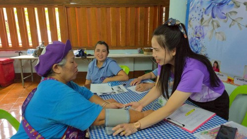ทน.แม่สอด เข้าร่วมกิจกรรมผู้สูงอายุ ชุมชนอินทรคีรี1 ประจำเดือน สิงหาคม 2568
