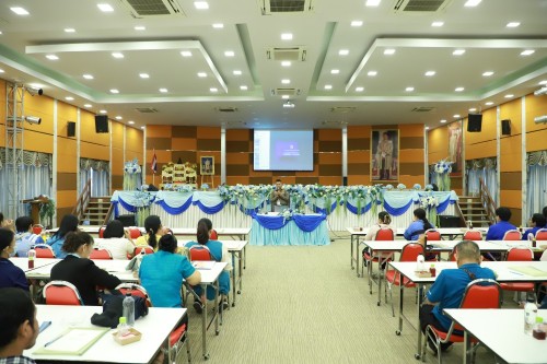 เทศบาลนครแม่สอด จัดโครงการอบรมเพิ่มประสิทธิภาพเครือข่ายองค์กรประสานพลังแผ่นดินเอาชนะยาเสพติด