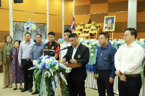 เทศบาลนครแม่สอด จัดโครงการอบรมเพิ่มประสิทธิภาพเครือข่ายองค์กรประสานพลังแผ่นดินเอาชนะยาเสพติด