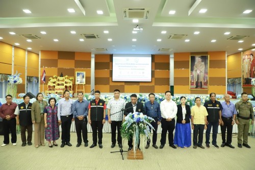 เทศบาลนครแม่สอด จัดโครงการอบรมเพิ่มประสิทธิภาพเครือข่ายองค์กรประสานพลังแผ่นดินเอาชนะยาเสพติด