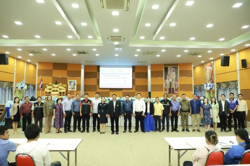 เทศบาลนครแม่สอด จัดโครงการอบรมเพิ่มประสิทธิภาพเครือข่ายองค์กรประสานพลังแผ่นดินเอาชนะยาเสพติด