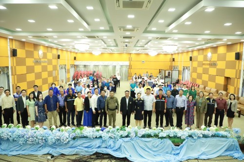 เทศบาลนครแม่สอด จัดโครงการอบรมเพิ่มประสิทธิภาพเครือข่ายองค์กรประสานพลังแผ่นดินเอาชนะยาเสพติด
