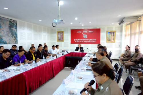 เทศบาลนครแม่สอด เข้าร่วมการประชุมคณะกรรมการตรวจสอบและติดตามการบริหารงานตำรวจ (กต.ตร.สภ.แม่สอด) ครั้งที่ 3/2568
