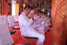 เทศบาลนครแม่สอด เข้าร่วมพิธีถวายดอกไม้จันทน์ ในพระราชพิธีถวายพระเพลิงพระบรมศพ พระบาทสมเด็จพระปรมินทรมหาภูมิพลอดุลยเดช บรมนาถบพิตร