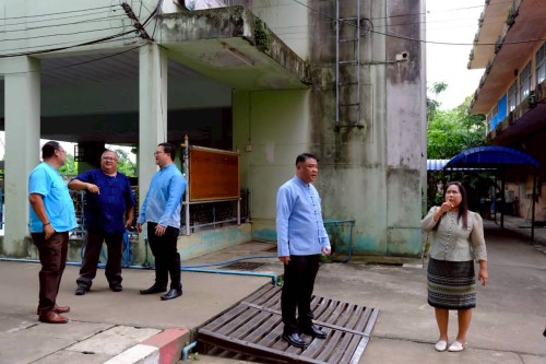 เทศบาลนครแม่สอด ลงพื้นที่ตรวจสอบอาคารและระบบสาธารณูปโภค สถานศึกษา ในสังกัดเทศบาลนครแม่สอด