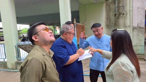 เทศบาลนครแม่สอด ลงพื้นที่ตรวจสอบอาคารและระบบสาธารณูปโภค สถานศึกษา ในสังกัดเทศบาลนครแม่สอด