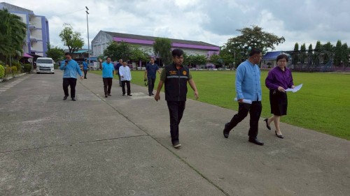เทศบาลนครแม่สอด ลงพื้นที่ตรวจสอบอาคารและระบบสาธารณูปโภค สถานศึกษา ในสังกัดเทศบาลนครแม่สอด