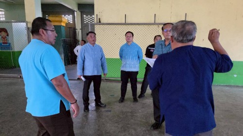 เทศบาลนครแม่สอด ลงพื้นที่ตรวจสอบอาคารและระบบสาธารณูปโภค สถานศึกษา ในสังกัดเทศบาลนครแม่สอด
