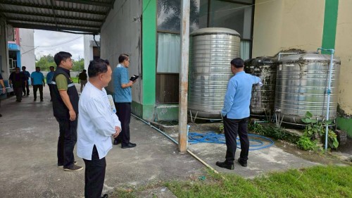 เทศบาลนครแม่สอด ลงพื้นที่ตรวจสอบอาคารและระบบสาธารณูปโภค สถานศึกษา ในสังกัดเทศบาลนครแม่สอด