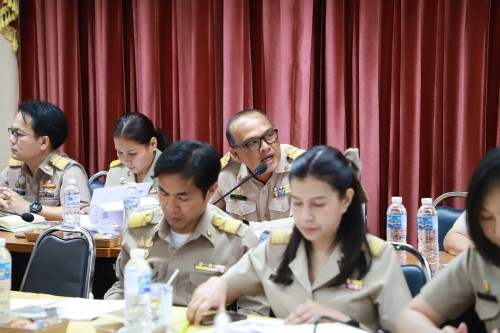 เทศบาลนครแม่สอด จัดประชุมหัวหน้าส่วนราชการ ประจำเดือนสิงหาคม พ.ศ.2568