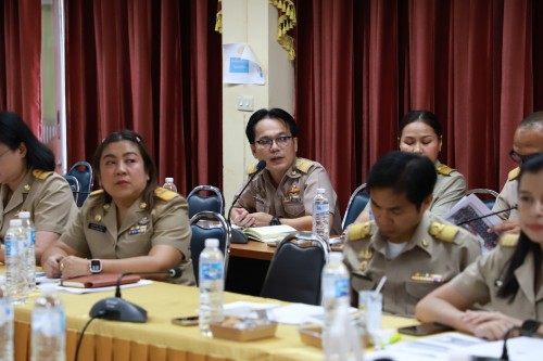 เทศบาลนครแม่สอด จัดประชุมหัวหน้าส่วนราชการ ประจำเดือนสิงหาคม พ.ศ.2568