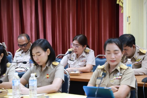 เทศบาลนครแม่สอด จัดประชุมหัวหน้าส่วนราชการ ประจำเดือนสิงหาคม พ.ศ.2568