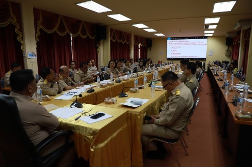 เทศบาลนครแม่สอด จัดประชุมหัวหน้าส่วนราชการ ประจำเดือนสิงหาคม พ.ศ.2568