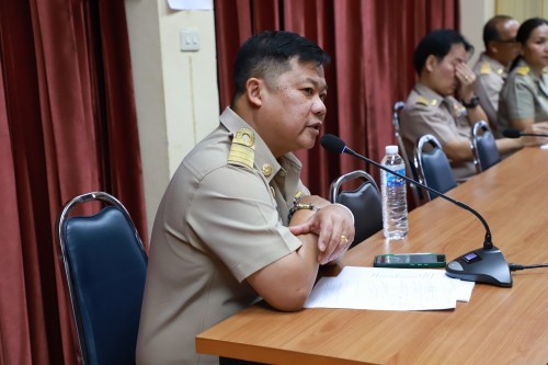 เทศบาลนครแม่สอด จัดประชุมหัวหน้าส่วนราชการ ประจำเดือนสิงหาคม พ.ศ.2568