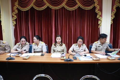 เทศบาลนครแม่สอด จัดประชุมหัวหน้าส่วนราชการ ประจำเดือนสิงหาคม พ.ศ.2568