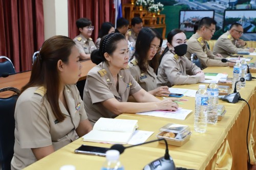 เทศบาลนครแม่สอด จัดประชุมหัวหน้าส่วนราชการ ประจำเดือนสิงหาคม พ.ศ.2568