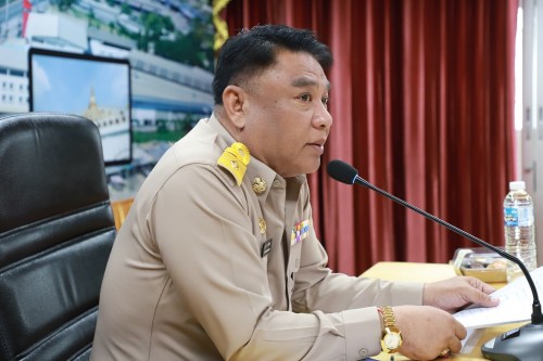 เทศบาลนครแม่สอด จัดประชุมหัวหน้าส่วนราชการ ประจำเดือนสิงหาคม พ.ศ.2568