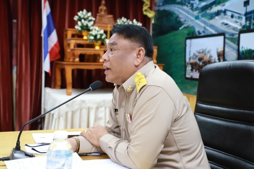 เทศบาลนครแม่สอด จัดประชุมหัวหน้าส่วนราชการ ประจำเดือนสิงหาคม พ.ศ.2568