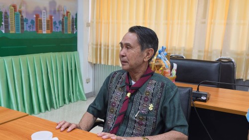 เทศบาลนครแม่สอด ให้การต้อนรับคณะชมรมลูกเสือชาวบ้านจังหวัดตาก