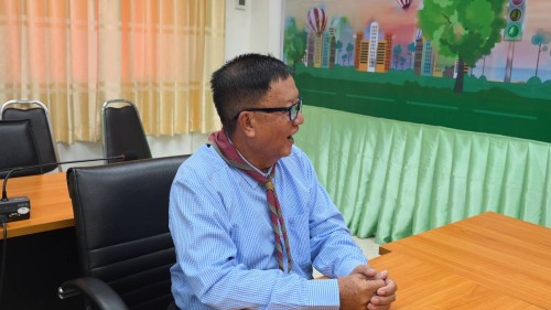 เทศบาลนครแม่สอด ให้การต้อนรับคณะชมรมลูกเสือชาวบ้านจังหวัดตาก