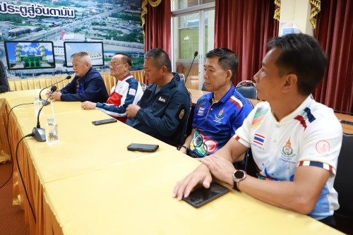 ทน.แม่สอด ให้การต้อนรับ พล.ต.ต.สุรพงษ์ อาริยะมงคล อุปนายกอาวุโสและเลขาธิการ สมาคมกีฬากรีฑาแห่งประเทศไทยในพระบรมราชูปถัมภ์ พร้อมคณะฯ