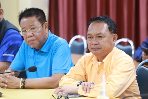 ทน.แม่สอด ให้การต้อนรับ พล.ต.ต.สุรพงษ์ อาริยะมงคล อุปนายกอาวุโสและเลขาธิการ สมาคมกีฬากรีฑาแห่งประเทศไทยในพระบรมราชูปถัมภ์ พร้อมคณะฯ