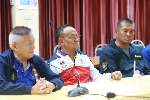 ทน.แม่สอด ให้การต้อนรับ พล.ต.ต.สุรพงษ์ อาริยะมงคล อุปนายกอาวุโสและเลขาธิการ สมาคมกีฬากรีฑาแห่งประเทศไทยในพระบรมราชูปถัมภ์ พร้อมคณะฯ