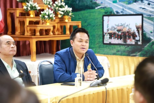 ทน.แม่สอด ให้การต้อนรับ พล.ต.ต.สุรพงษ์ อาริยะมงคล อุปนายกอาวุโสและเลขาธิการ สมาคมกีฬากรีฑาแห่งประเทศไทยในพระบรมราชูปถัมภ์ พร้อมคณะฯ