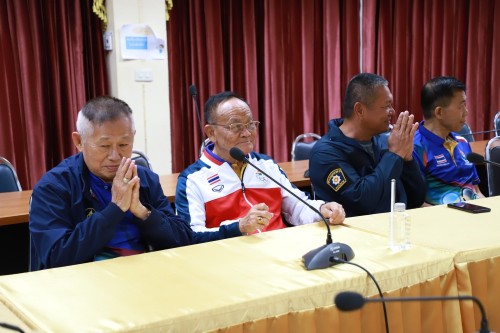 ทน.แม่สอด ให้การต้อนรับ พล.ต.ต.สุรพงษ์ อาริยะมงคล อุปนายกอาวุโสและเลขาธิการ สมาคมกีฬากรีฑาแห่งประเทศไทยในพระบรมราชูปถัมภ์ พร้อมคณะฯ