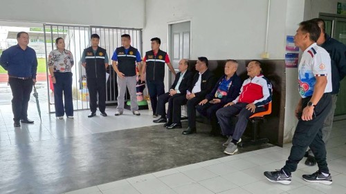 ทน.แม่สอด ให้การต้อนรับ พล.ต.ต.สุรพงษ์ อาริยะมงคล อุปนายกอาวุโสและเลขาธิการ สมาคมกีฬากรีฑาแห่งประเทศไทยในพระบรมราชูปถัมภ์ พร้อมคณะฯ และร่วมลงพื้นที่ตรวจเยี่ยมโรงเรียนกีฬาเทศบาลนครแม่สอด 