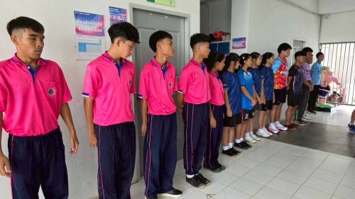 ทน.แม่สอด ให้การต้อนรับ พล.ต.ต.สุรพงษ์ อาริยะมงคล อุปนายกอาวุโสและเลขาธิการ สมาคมกีฬากรีฑาแห่งประเทศไทยในพระบรมราชูปถัมภ์ พร้อมคณะฯ และร่วมลงพื้นที่ตรวจเยี่ยมโรงเรียนกีฬาเทศบาลนครแม่สอด 