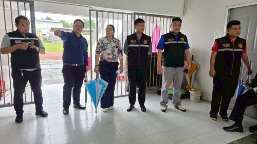 ทน.แม่สอด ให้การต้อนรับ พล.ต.ต.สุรพงษ์ อาริยะมงคล อุปนายกอาวุโสและเลขาธิการ สมาคมกีฬากรีฑาแห่งประเทศไทยในพระบรมราชูปถัมภ์ พร้อมคณะฯ และร่วมลงพื้นที่ตรวจเยี่ยมโรงเรียนกีฬาเทศบาลนครแม่สอด 