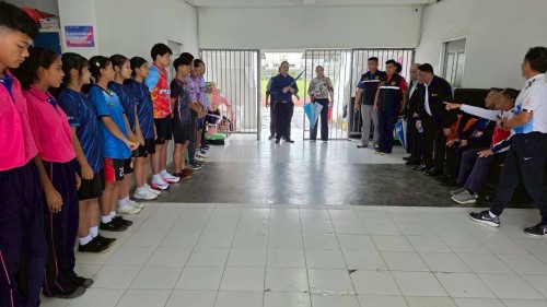 ทน.แม่สอด ให้การต้อนรับ พล.ต.ต.สุรพงษ์ อาริยะมงคล อุปนายกอาวุโสและเลขาธิการ สมาคมกีฬากรีฑาแห่งประเทศไทยในพระบรมราชูปถัมภ์ พร้อมคณะฯ และร่วมลงพื้นที่ตรวจเยี่ยมโรงเรียนกีฬาเทศบาลนครแม่สอด 