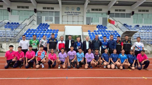 ทน.แม่สอด ให้การต้อนรับ พล.ต.ต.สุรพงษ์ อาริยะมงคล อุปนายกอาวุโสและเลขาธิการ สมาคมกีฬากรีฑาแห่งประเทศไทยในพระบรมราชูปถัมภ์ พร้อมคณะฯ และร่วมลงพื้นที่ตรวจเยี่ยมโรงเรียนกีฬาเทศบาลนครแม่สอด 