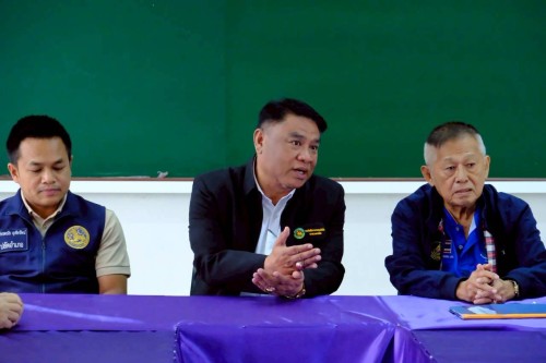 ทน.แม่สอด ให้การต้อนรับ พล.ต.ต.สุรพงษ์ อาริยะมงคล อุปนายกอาวุโสและเลขาธิการ สมาคมกีฬากรีฑาแห่งประเทศไทยในพระบรมราชูปถัมภ์ พร้อมคณะฯ และร่วมลงพื้นที่ตรวจเยี่ยมโรงเรียนกีฬาเทศบาลนครแม่สอด 