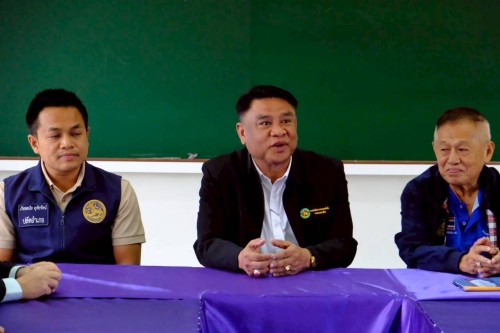 ทน.แม่สอด ให้การต้อนรับ พล.ต.ต.สุรพงษ์ อาริยะมงคล อุปนายกอาวุโสและเลขาธิการ สมาคมกีฬากรีฑาแห่งประเทศไทยในพระบรมราชูปถัมภ์ พร้อมคณะฯ และร่วมลงพื้นที่ตรวจเยี่ยมโรงเรียนกีฬาเทศบาลนครแม่สอด 