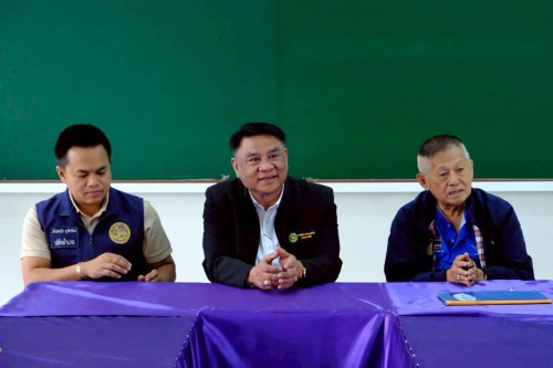 ทน.แม่สอด ให้การต้อนรับ พล.ต.ต.สุรพงษ์ อาริยะมงคล อุปนายกอาวุโสและเลขาธิการ สมาคมกีฬากรีฑาแห่งประเทศไทยในพระบรมราชูปถัมภ์ พร้อมคณะฯ และร่วมลงพื้นที่ตรวจเยี่ยมโรงเรียนกีฬาเทศบาลนครแม่สอด 