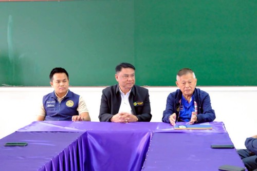 ทน.แม่สอด ให้การต้อนรับ พล.ต.ต.สุรพงษ์ อาริยะมงคล อุปนายกอาวุโสและเลขาธิการ สมาคมกีฬากรีฑาแห่งประเทศไทยในพระบรมราชูปถัมภ์ พร้อมคณะฯ และร่วมลงพื้นที่ตรวจเยี่ยมโรงเรียนกีฬาเทศบาลนครแม่สอด 