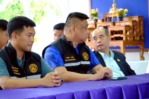 ทน.แม่สอด ให้การต้อนรับ พล.ต.ต.สุรพงษ์ อาริยะมงคล อุปนายกอาวุโสและเลขาธิการ สมาคมกีฬากรีฑาแห่งประเทศไทยในพระบรมราชูปถัมภ์ พร้อมคณะฯ และร่วมลงพื้นที่ตรวจเยี่ยมโรงเรียนกีฬาเทศบาลนครแม่สอด 
