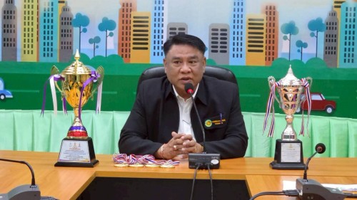 ทน.แม่สอด ร่วมให้การต้อนรับและแสดงความยินดีกับคณะครูและนักเรียนโรงเรียนเทศบาลวัดบุญญาวาส