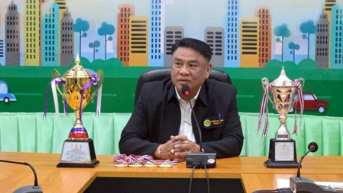 ทน.แม่สอด ร่วมให้การต้อนรับและแสดงความยินดีกับคณะครูและนักเรียนโรงเรียนเทศบาลวัดบุญญาวาส