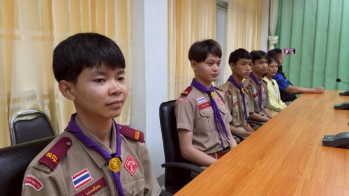ทน.แม่สอด ร่วมให้การต้อนรับและแสดงความยินดีกับคณะครูและนักเรียนโรงเรียนเทศบาลวัดบุญญาวาส