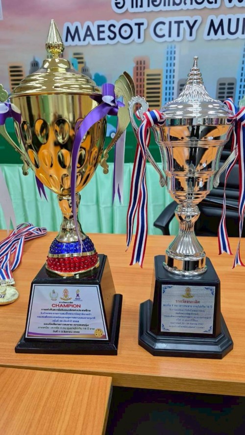 ทน.แม่สอด ร่วมให้การต้อนรับและแสดงความยินดีกับคณะครูและนักเรียนโรงเรียนเทศบาลวัดบุญญาวาส