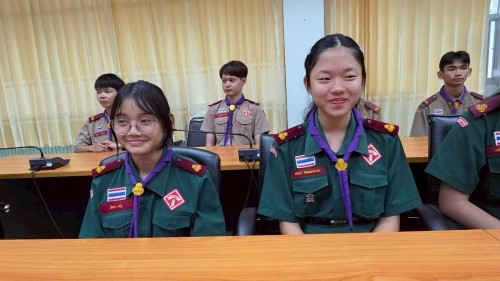 ทน.แม่สอด ร่วมให้การต้อนรับและแสดงความยินดีกับคณะครูและนักเรียนโรงเรียนเทศบาลวัดบุญญาวาส