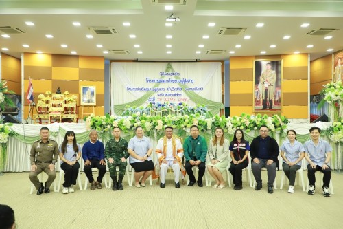 ทน.แม่สอด จัดพิธีมอบวุฒิบัตร \"โครงการส่งเสริมสุขภาพผู้สูงอายุ สร้างจิตสดใส ร่างกายแข็งแรง“ และ \"โครงการพัฒนาศักยภาพผู้สูงอายุเทศบาลนครแม่สอด\"