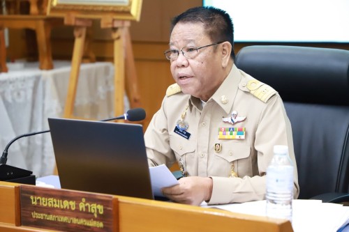 สภาเทศบาลนครแม่สอด จัดประชุมสภาเทศบาลนครแม่สอด สมัยประชุมสามัญ สมัยที่ 3 ครั้งที่ 2 ประจำปี 2568 