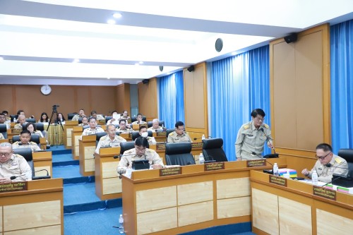 สภาเทศบาลนครแม่สอด จัดประชุมสภาเทศบาลนครแม่สอด สมัยประชุมสามัญ สมัยที่ 3 ครั้งที่ 2 ประจำปี 2568 