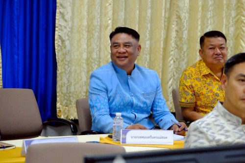 ทน.แม่สอด เข้าร่วมการประชุมหัวหน้าส่วนราชการ หัวหน้าหน่วยงานรัฐวิสาหกิจ สังกัดกระทรวงมหาดไทย นายอำเภอ และผู้ที่เกี่ยวข้อง ครั้งที่ 8/2568 ประจำเดือนสิงหาคม 2568