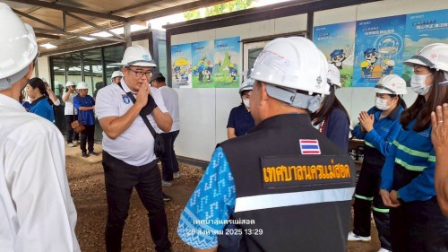 เทศบาลนครแม่สอด ให้การต้อนรับคณะศึกษาดูงานจากเทศบาลเมืองแม่ฮ่องสอน